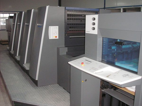 海德(dé)堡74四色膠印機(jī)